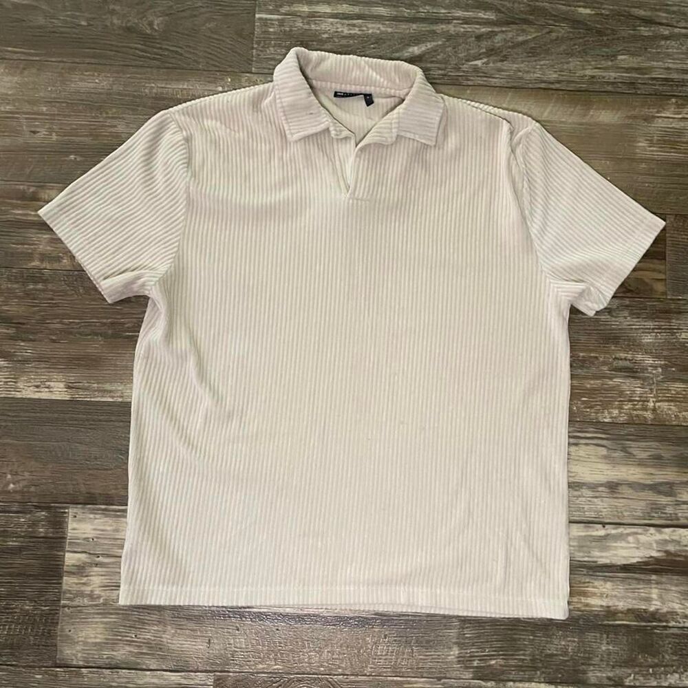 Asos-design Men's White and Cream Polo-shirts